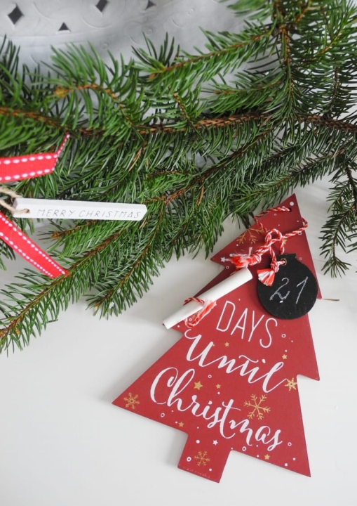 Tabliczka kalendarz adwentowy