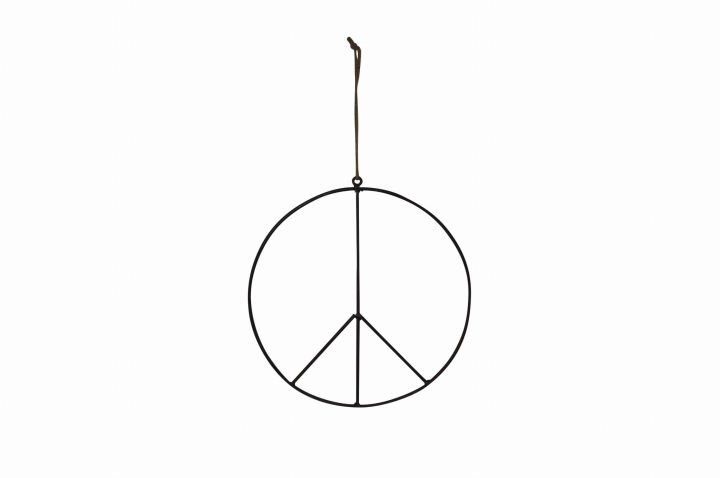 Metalowa pacyfka do zawieszenia