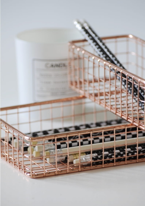 Koszyczki metalowe COPPER