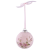 Bombka ceramiczna różowa w kwiatki shabby chic