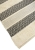 Dywanik w stylu boho do salonu naturalna bawełna czarne akcenty - detale wzoru