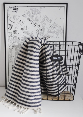 Koc w marynarskim stylu