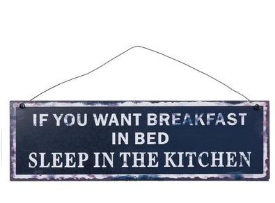 Szyld metalowy do kuchni