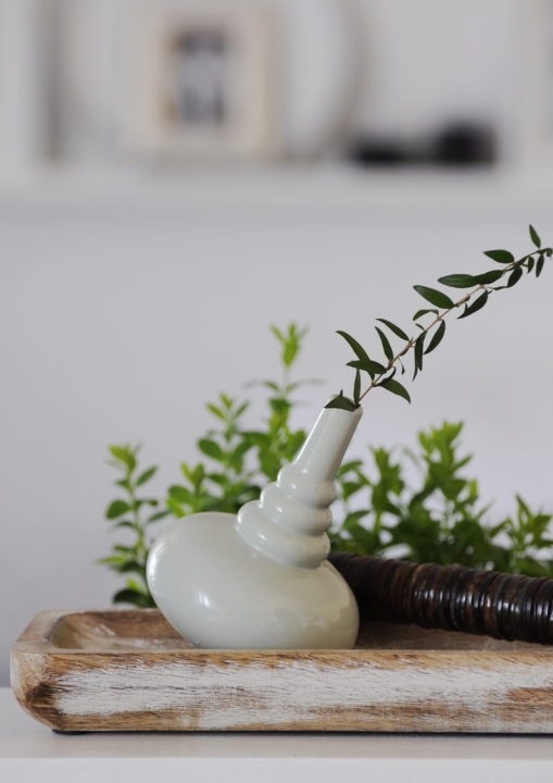 Dekoracyjna drewniana patera