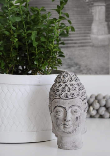 Figurka dekoracyjna głowa Buddy