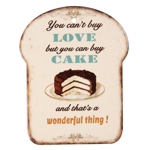 Deseczka kuchenna ceramika z retro nadrukiem