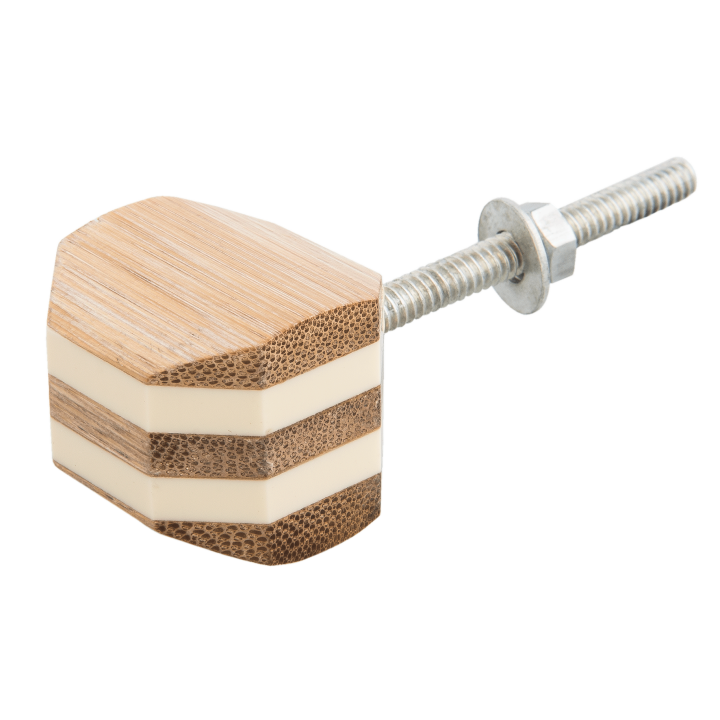 Drewniana gałka meblowa