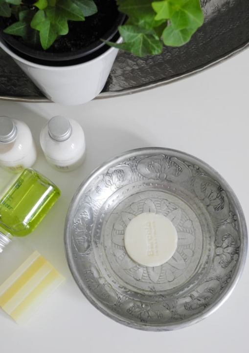 Metalowa miseczka w stylu boho