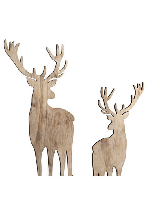 Leśna ozdoba do domu jeleń i sarna