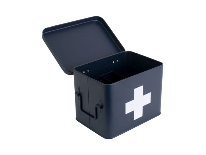 Apteczka w kolorze czarnym
