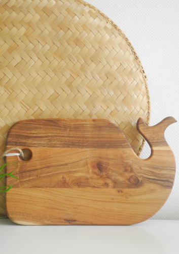 Deska kuchenna w kształcie wieloryba