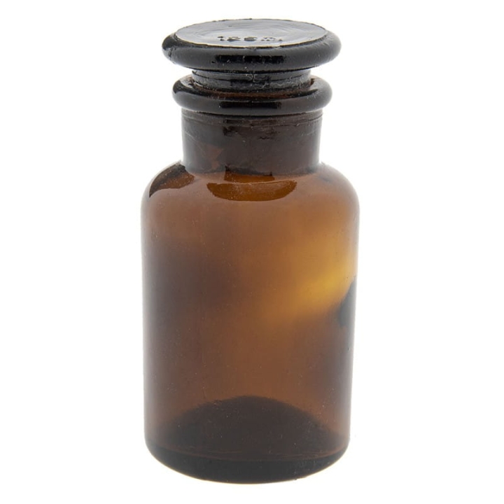 Butelka apteczna z brązowego szkła