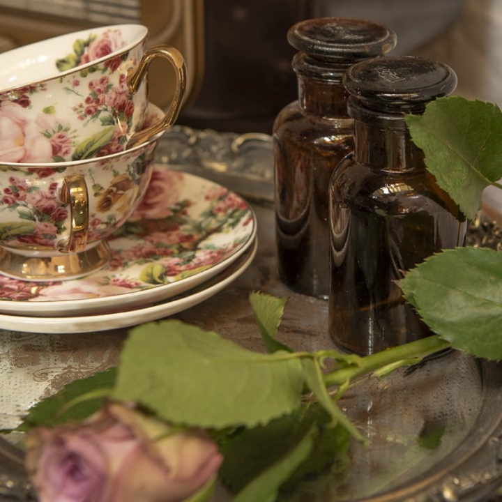 Butelki apteczne z brązowego szkła