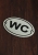 Tabliczka metalowa na drzwi WC