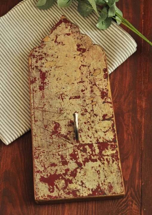 Indyjski wieszak z drewna z odzysku