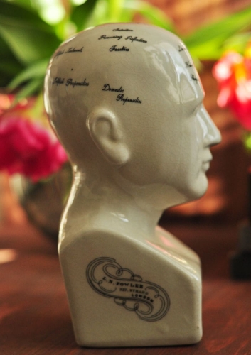 Medyczne popiersie ceramiczne - dekoracja vintage do salonu