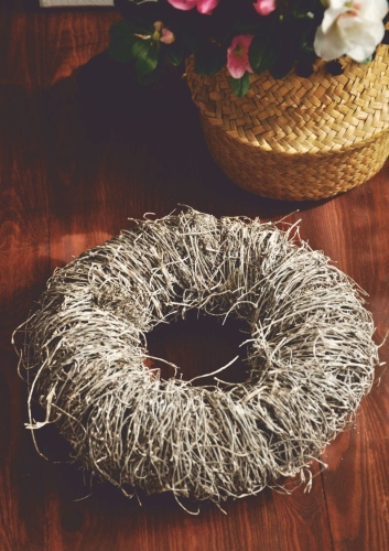 Wianek z bielonej faszyny
