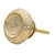 Gałka meblowa metalowa kolor złoty