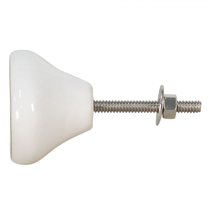 Ceramiczna gałka meblowa z dekoracyjnym spękaniem