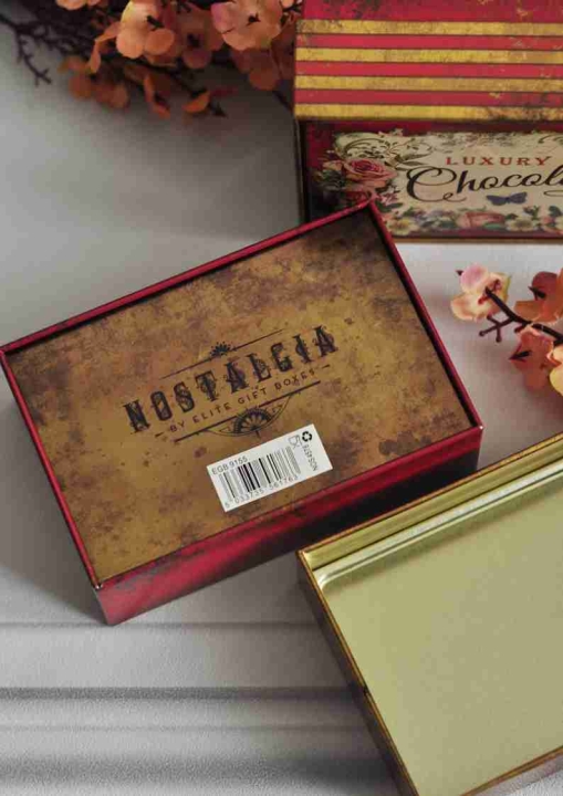 Luksusowa puszka w starym stylu