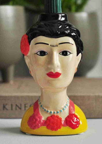 Ceramiczny świecznik na jedną świecę