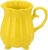 Żółty dzbanek z ceramiki