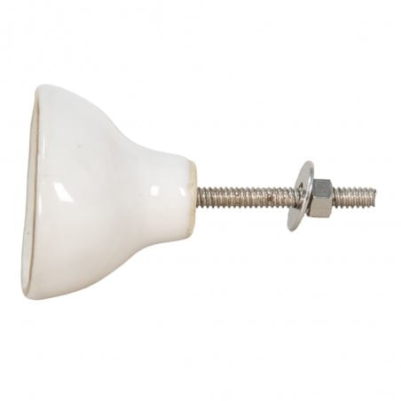 Dekoracyjny uchwyt ceramiczny INDIGO – stylowy akcent do komody lub szafki