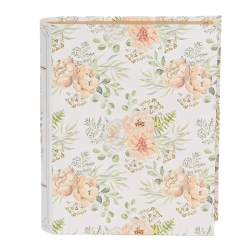 Kremowe pudełko książka Harmony jako subtelny schowek na drobiazgi