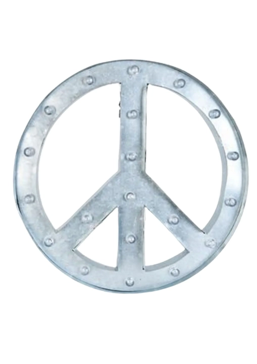 Ozdobna lampa naścienna w formie symbolu pokojui sypialni