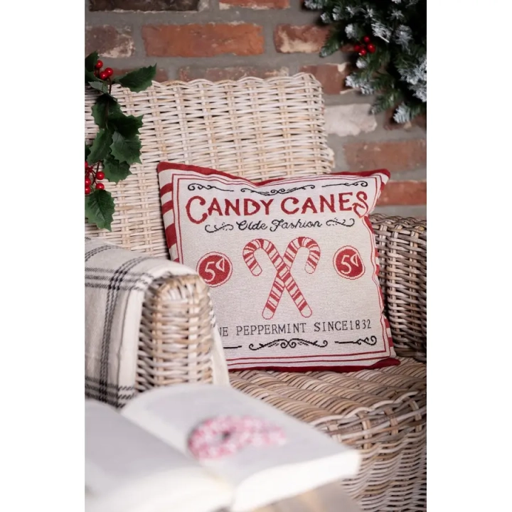 Elegancka poszewka na święta do salonu w klasycznym stylu Clayre & Eef