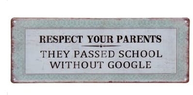 Metalowy szyld dekoracyjny z tekstem