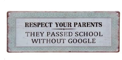 Metalowy szyld dekoracyjny z tekstem