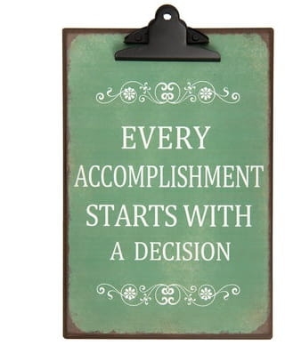 Podkładka z klipsem w kolorze zielonym w stylu retro