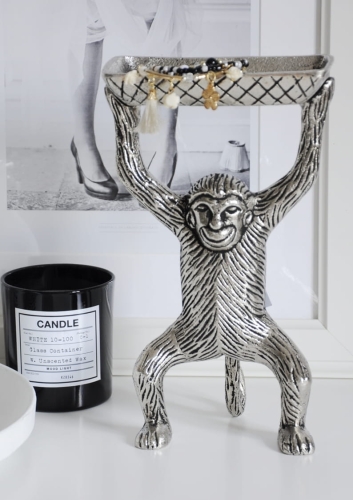 Stojak małpka na biżuterię