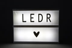 Kreatywna dekoracja Lampka Light Box A5