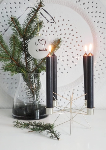 Świecznik w kształcie gwiazdy