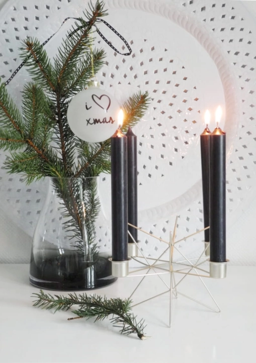 Świecznik w kształcie gwiazdy