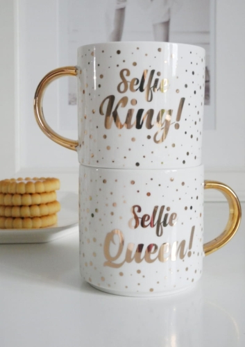 Komplet kubków na Walentynki