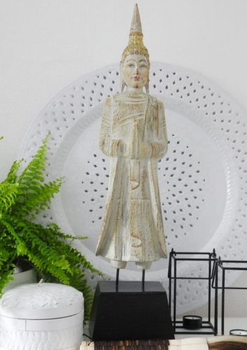 Dekoracyjna figura Buddy z drena balsy