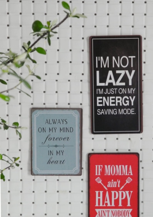 Duży magnes prostokątny z metalu na lodówkę lub tablicę magnetyczną