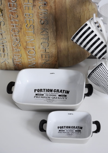 Komplet naczyń do zapiekania potraw